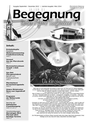 Pfarrbrief
