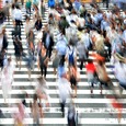 Menschen auf der Straße