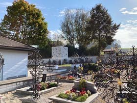 Ungenach Friedhof, Erinnerungsort für Sternenkinder „Lichtpavillon“ Su-Maria Kainz, 2021