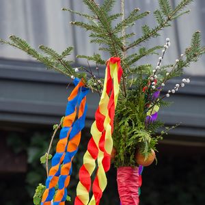 Palmprozession und Heilige Messe