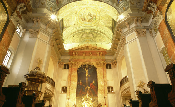 Kirche der Elisabethinen von innen