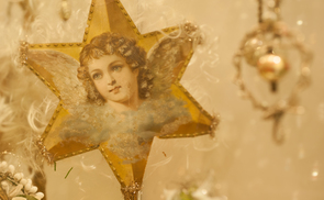 Christbaumschmuck im 1. Österreichischen Weihnachtsmuseum.
