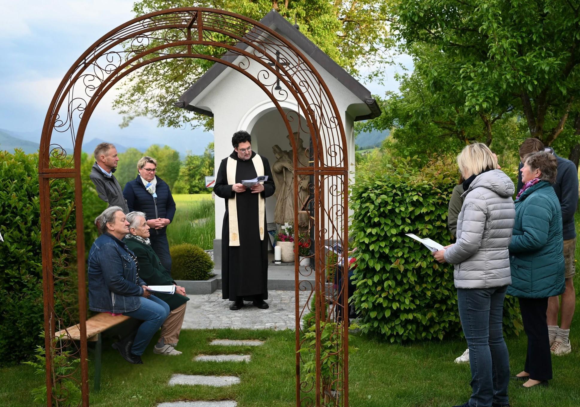 Maiandacht bei der Nepomuk-Kapelle